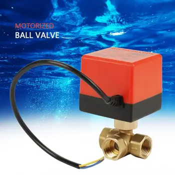 24V G1/2 inch DN15 Brass Ball Valve 3 Way Motorized Ball Electrical Valve for Flow Control Ball Valve
24V G1/2 inch DN15 Brass Ball Valve 3 Way Motorized Ball Electrical Valve for Flow Control Ball Valve