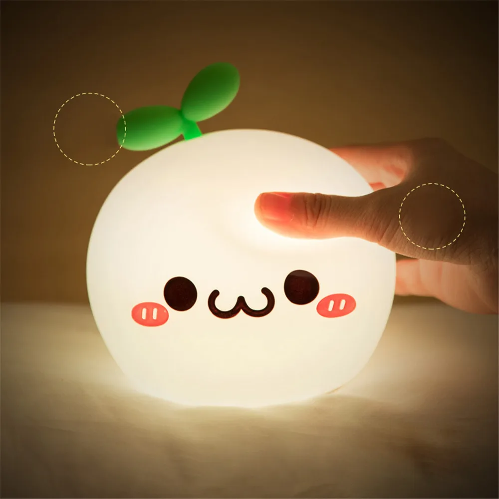 Cute Grass Kids Night Light Variable Light Charging Abs Silicone Lamp For Children's Room Usb Led Bedside Lamp Gift
Cute Grass Kids Night Light Variable Light Charging Abs Silicone Lamp For Children's Room Usb Led Bedside Lamp Gift