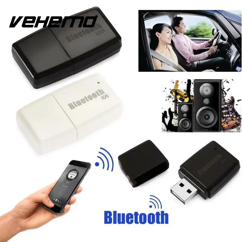 Vehemo Car Portable 3.5mm Wireless Bluetooth 4.1 USB AUX Audio Receiver Adapter For iPhone For iPod Android Phone
Vehemo Car Portable 3.5mm Wireless Bluetooth 4.1 USB AUX Audio Receiver Adapter For iPhone For iPod Android Phone