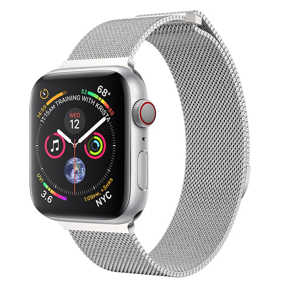 2019 Luxury Magnetic Stainless Steel Watch Band Replacement Smart Watch Straps For Apple Watch Series 4 40MM 44MM
2019 Luxury Magnetic Stainless Steel Watch Band Replacement Smart Watch Straps For Apple Watch Series 4 40MM 44MM