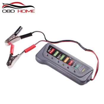 A++++ Quality LED Digital Battery Alternator Tester Battery Tester Battery Level Monitor For Car Motorcycle Trucks 12V
A++++ Quality LED Digital Battery Alternator Tester Battery Tester Battery Level Monitor For Car Motorcycle Trucks 12V