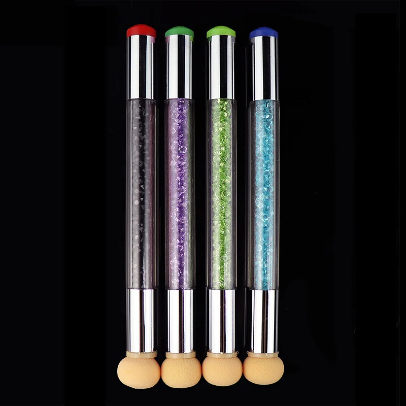 Dual-ended Nail Art Brushes Professional Stamper Sponge Rhinestone Design Stamper and Blooming Pencil UV Nail Art Tools
Dual-ended Nail Art Brushes Professional Stamper Sponge Rhinestone Design Stamper and Blooming Pencil UV Nail Art Tools