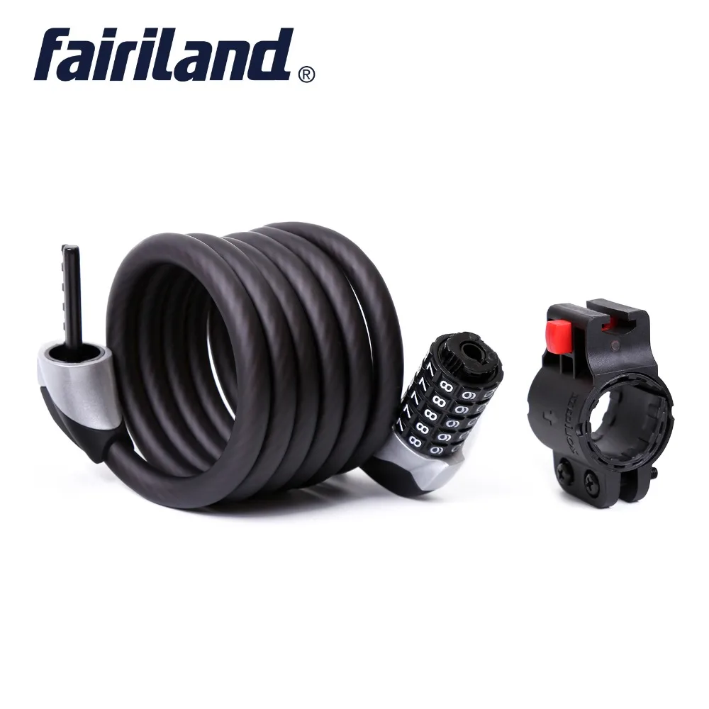 Five-digit password Bicycle Lock 0.5in/12mm , 70.9in/180cm Self Coiling Cable Lock with Mounting Bracket Cycling Anti-Theft Lock
Five-digit password Bicycle Lock 0.5in/12mm , 70.9in/180cm Self Coiling Cable Lock with Mounting Bracket Cycling Anti-Theft Lock