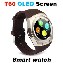 T60 Smart Watch Bluetooth Android IOS Phone Watch Automatic Voice Dial Sim TF Card FM Radio Music Pedometer Sport Smartwatches