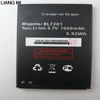 

3.7V 1600mAh BL7201 Battery For Fly IQ445 IQ 445 BL 7201 Cell phone battery Replacement Batteries Parts High capacity