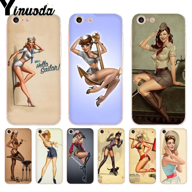 Yinuoda For iphone 7 6 X Case PinUp Girls Pin Up Girl Phone Cover Case For iPhone 8 7 6 6S Plus X 5 5S SE XR XS XSMAX
Yinuoda For iphone 7 6 X Case PinUp Girls Pin Up Girl Phone Cover Case For iPhone 8 7 6 6S Plus X 5 5S SE XR XS XSMAX