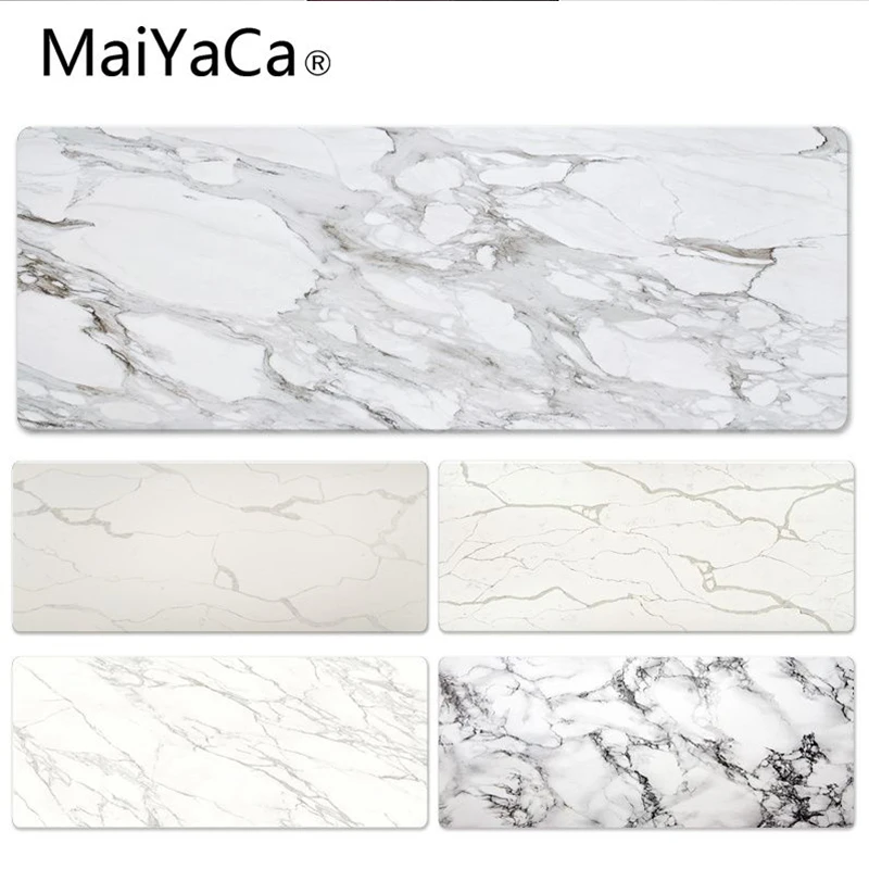 MaiYaCa White Marble Durable Rubber Mouse Mat Pad Size for 40x90CM Speed Version Gaming Mousepads Laptop Gaming Mice Mousepad
MaiYaCa White Marble Durable Rubber Mouse Mat Pad Size for 40x90CM Speed Version Gaming Mousepads Laptop Gaming Mice Mousepad