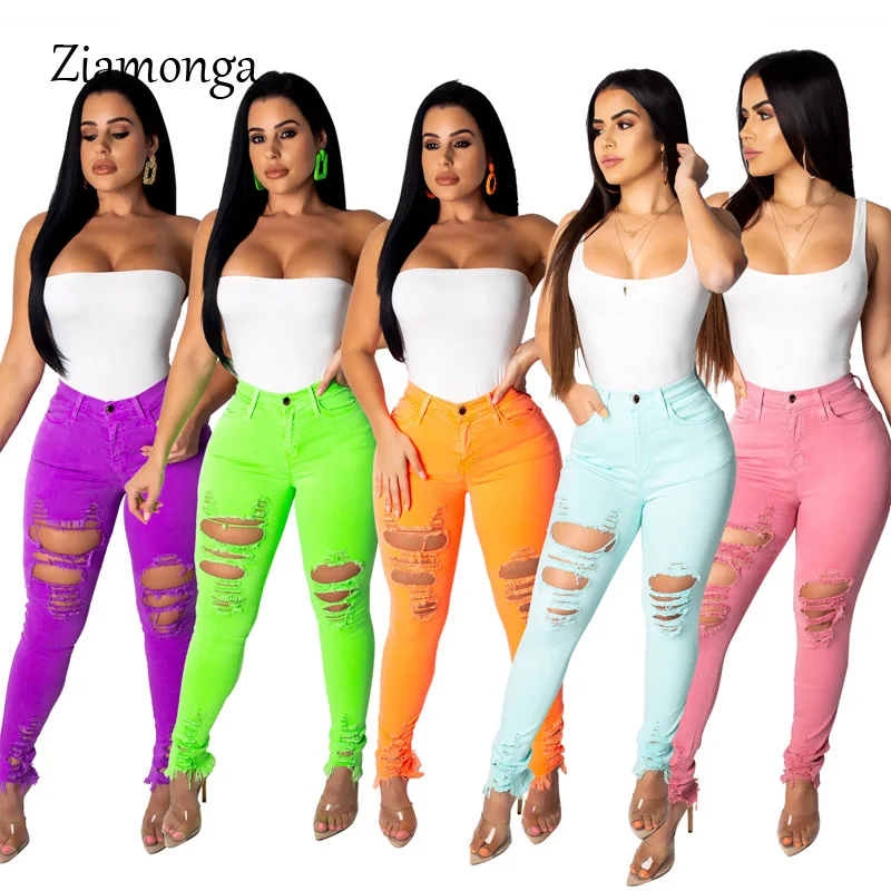 Ziamonga 2019 Women New High Waist Hole Hollow Out Pencil Long Pants Classic Active Wear Fashion Trouser Leggings 5 Color Jeans
Ziamonga 2019 Women New High Waist Hole Hollow Out Pencil Long Pants Classic Active Wear Fashion Trouser Leggings 5 Color Jeans