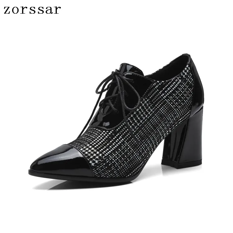 Zorssar 2019 New arrival women Pumps shoes Patent leather Shallow Lace-up Pointed Toe High heels Wedding Party derss shoes
Zorssar 2019 New arrival women Pumps shoes Patent leather Shallow Lace-up Pointed Toe High heels Wedding Party derss shoes