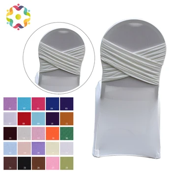 Various Colour Universal Lycra Chair Cover Two Cross Stretch Spandex Swag Back Chair Covers For Wedding Party Decoration
Various Colour Universal Lycra Chair Cover Two Cross Stretch Spandex Swag Back Chair Covers For Wedding Party Decoration