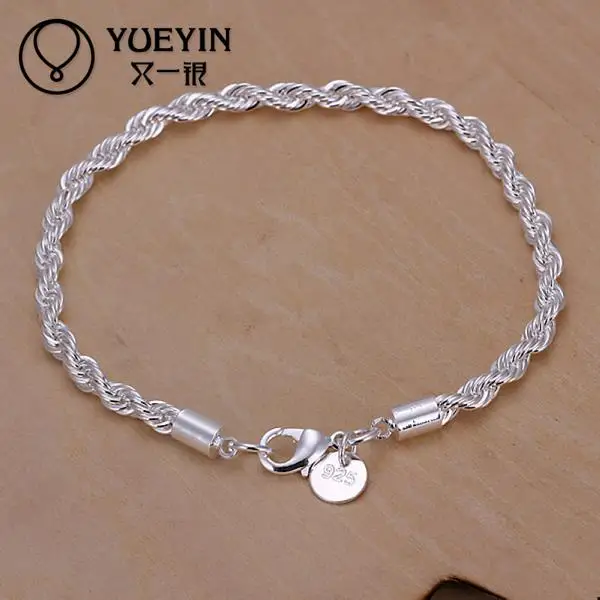 Fashion Style Silver Plated Rope Chain Bracelet & Bangle For Women Chain Charm Beads 20CM
Fashion Style Silver Plated Rope Chain Bracelet & Bangle For Women Chain Charm Beads 20CM