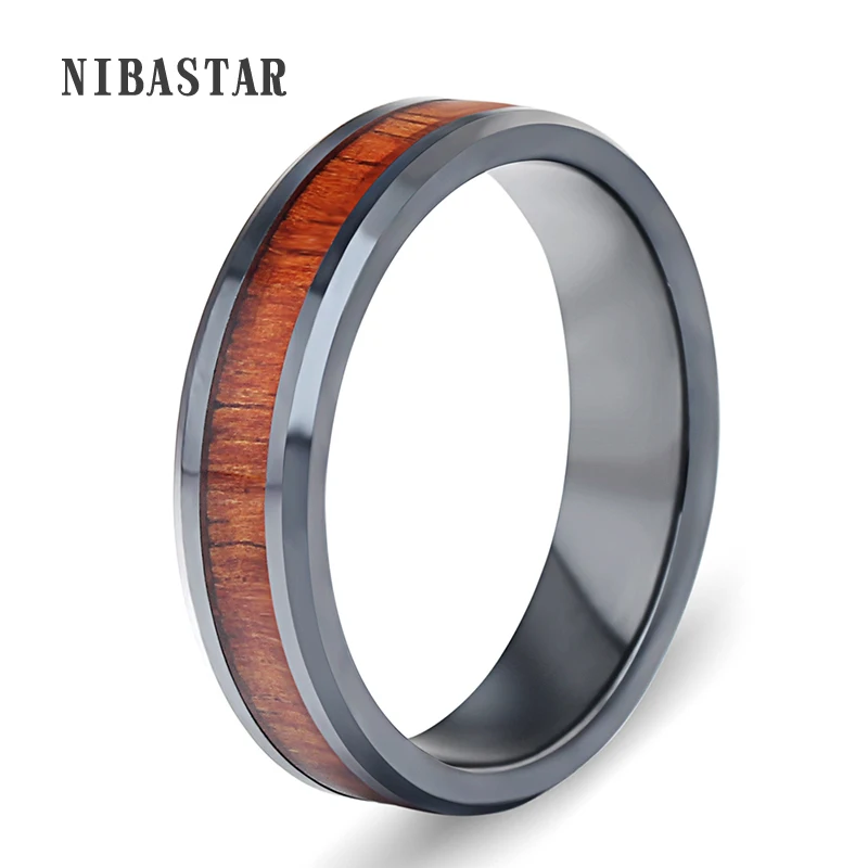 6mm wide Black Ceramic rings For mens jewelry Retro wood grain ring Wedding Band Dropshipping
6mm wide Black Ceramic rings For mens jewelry Retro wood grain ring Wedding Band Dropshipping