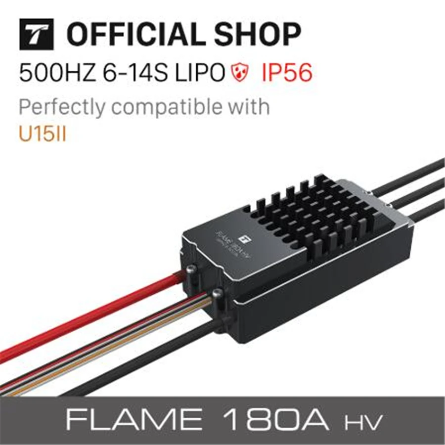 Бесплатная доставка, электронный регулятор скорости T-motor Flame 180A 6-14S HV для VTOL мультикоптера, беспилотного летательного аппарата
Бесплатная доставка, электронный регулятор скорости T-motor Flame 180A 6-14S HV для VTOL мультикоптера, беспилотного летательного аппарата