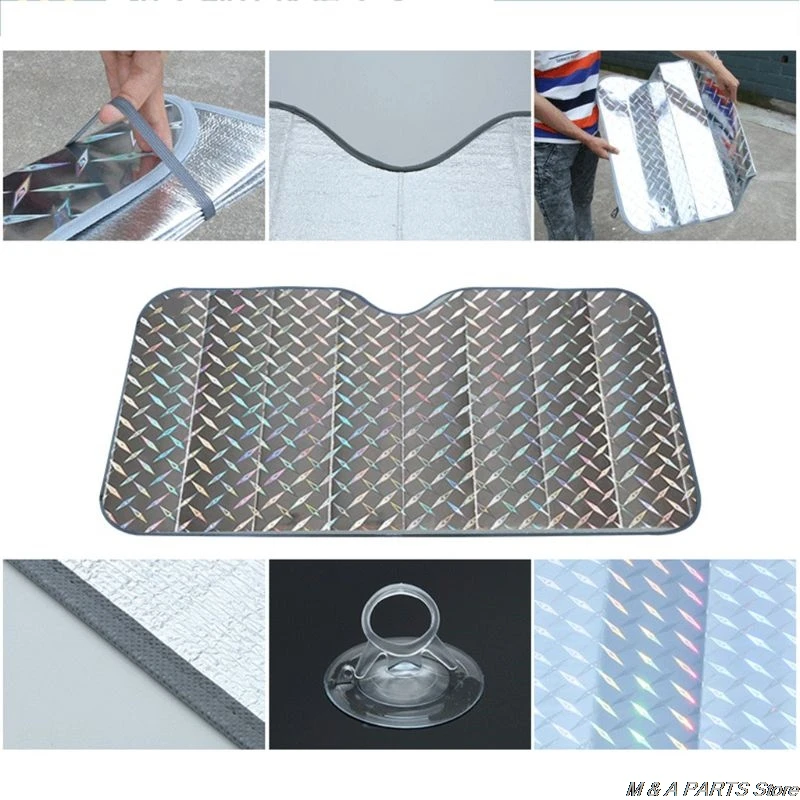 Windshield Sunshades Front Summer Shades Extra Thick Laser Summer Sun Protection SUV Cross-country Sun Block Sunshade Car
Windshield Sunshades Front Summer Shades Extra Thick Laser Summer Sun Protection SUV Cross-country Sun Block Sunshade Car