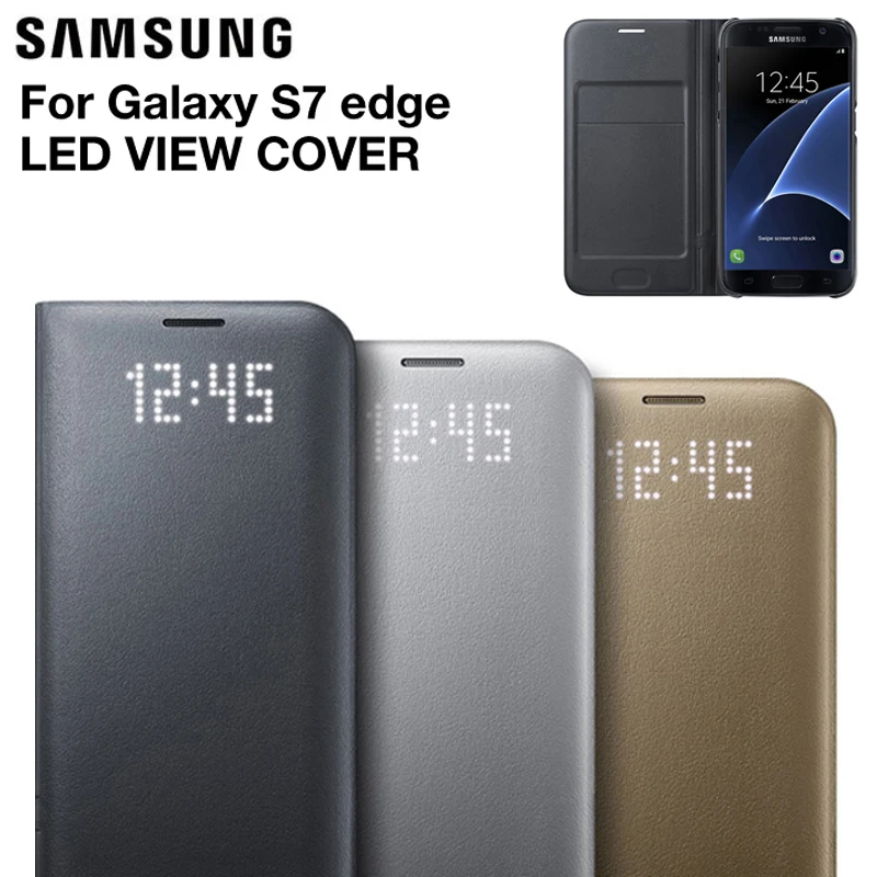Samsung Original Samsung LED Smart Cover Phone Case View Cover For Samsung GALAXY S7 G9300 Slim Flip Case
Samsung Original Samsung LED Smart Cover Phone Case View Cover For Samsung GALAXY S7 G9300 Slim Flip Case