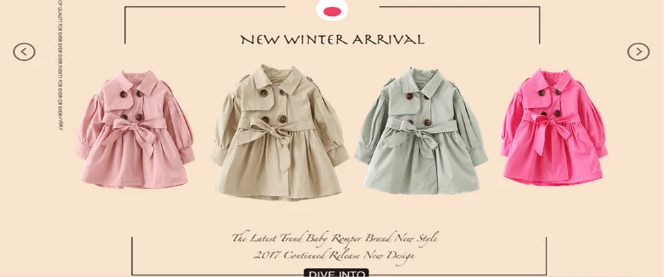 baby girls clothes winter cotton coats
