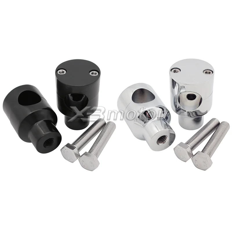 Universal Black Chrome Motorcycle HandleBar Risers 7/8'' 22mm or 1" 25mm For Honda Suzuki Yamaha Kawasaki Custom Chopper Bobber
Universal Black Chrome Motorcycle HandleBar Risers 7/8'' 22mm or 1" 25mm For Honda Suzuki Yamaha Kawasaki Custom Chopper Bobber