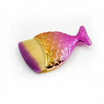 1 pcs Makeup Brushes Mermaid Brushes Foundation Oval Plastic Handle Makeup Brushes Fish Style
1 pcs Makeup Brushes Mermaid Brushes Foundation Oval Plastic Handle Makeup Brushes Fish Style