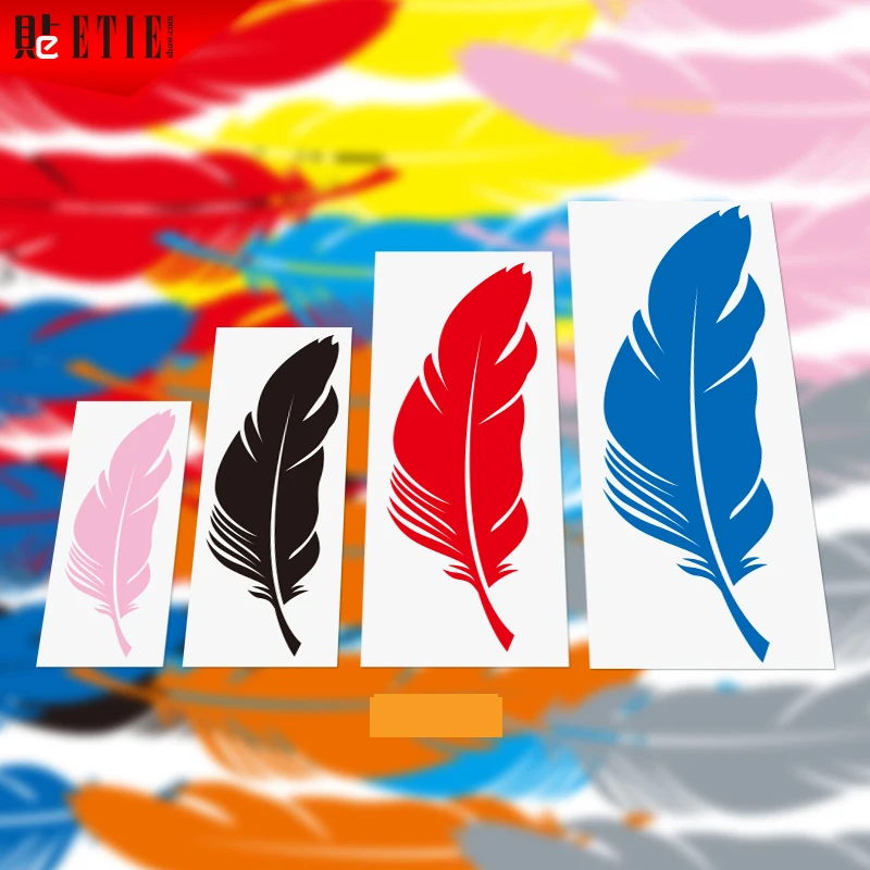 ETIE Black Silver Yellow Red Blue Orange Pink Gray Feather 3M Car Wrap Printed PVC Adhesive Vinyl Film Pegatinas Motor Part
ETIE Black Silver Yellow Red Blue Orange Pink Gray Feather 3M Car Wrap Printed PVC Adhesive Vinyl Film Pegatinas Motor Part