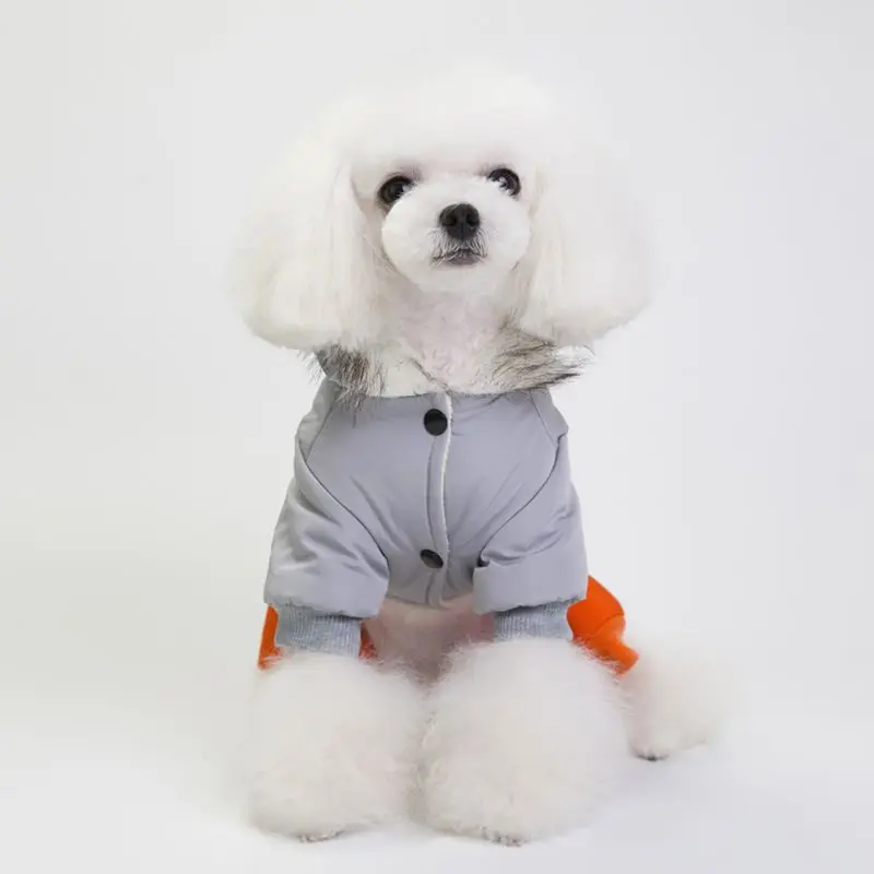 2018 Dog 4 Foot Coats Warm Cotton Puppy Dog Clothes with Caps Winter Small Medium Dog Winter Cloth Supplies
2018 Dog 4 Foot Coats Warm Cotton Puppy Dog Clothes with Caps Winter Small Medium Dog Winter Cloth Supplies