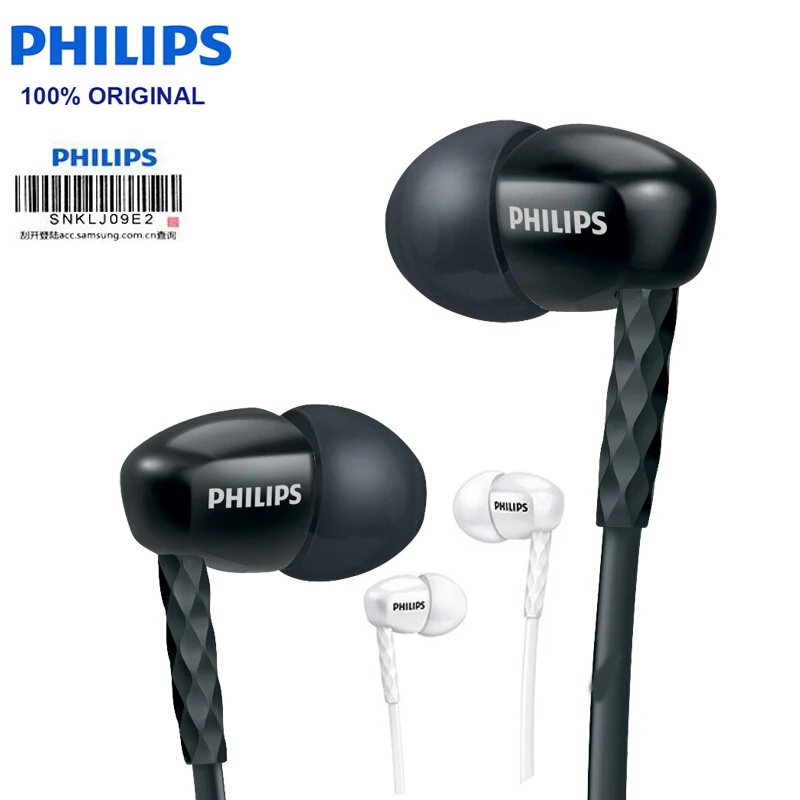 

Philips Sports Earphone SHB5850 With Bluetooth 4.1 Volume Control Mic headset For huawei Xiaomi Galaxy Note 8 Iphone