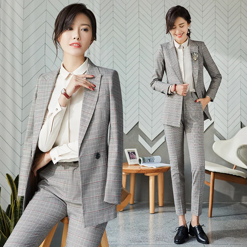 New 2019 Womens Two Piece Sets Tweed Two Piece Set Stripe Clothes Plus Size Korean Version of Temperament Slim Thin Suit
New 2019 Womens Two Piece Sets Tweed Two Piece Set Stripe Clothes Plus Size Korean Version of Temperament Slim Thin Suit
