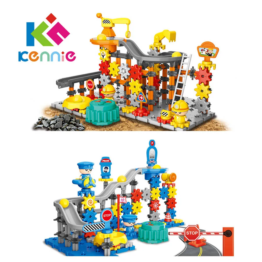 2019 Duplo DIY electric Construction Marble Race Run Maze Balls Track gear Building Blocks Children Gift For Educational Toys
2019 Duplo DIY electric Construction Marble Race Run Maze Balls Track gear Building Blocks Children Gift For Educational Toys