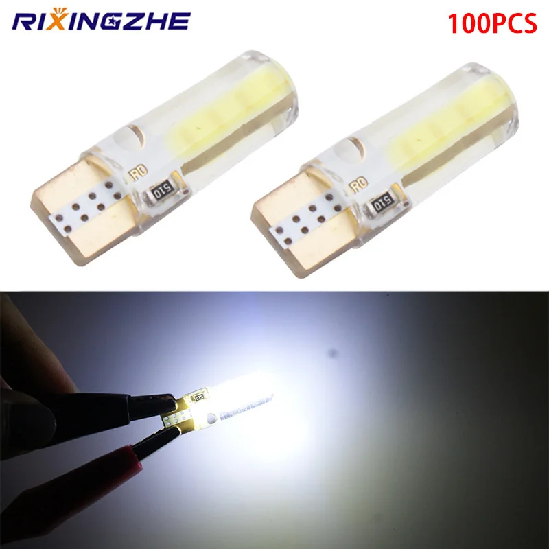 RXZ Wholesale 100pcs Car W5W LED T10 COB 194 168 led Bulb reading plate lamp Car Parking Lights Clearance Bulbs Interior light
RXZ Wholesale 100pcs Car W5W LED T10 COB 194 168 led Bulb reading plate lamp Car Parking Lights Clearance Bulbs Interior light