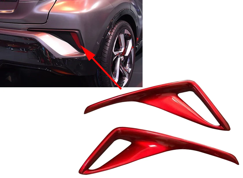 For Toyota C-HR CHR C HR ABS Chrome Rear Fog Light Cover Tail Fog Lights Cover Brake Lights Cover Accessories 2017 2018
For Toyota C-HR CHR C HR ABS Chrome Rear Fog Light Cover Tail Fog Lights Cover Brake Lights Cover Accessories 2017 2018