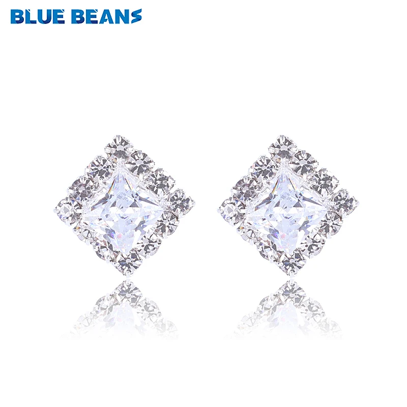 2018 Trending Square Geometry Ear Clip For Women With AAA Shining Cubic Zircon Non Pierced Pendientes Silver Color Earring Clips
2018 Trending Square Geometry Ear Clip For Women With AAA Shining Cubic Zircon Non Pierced Pendientes Silver Color Earring Clips