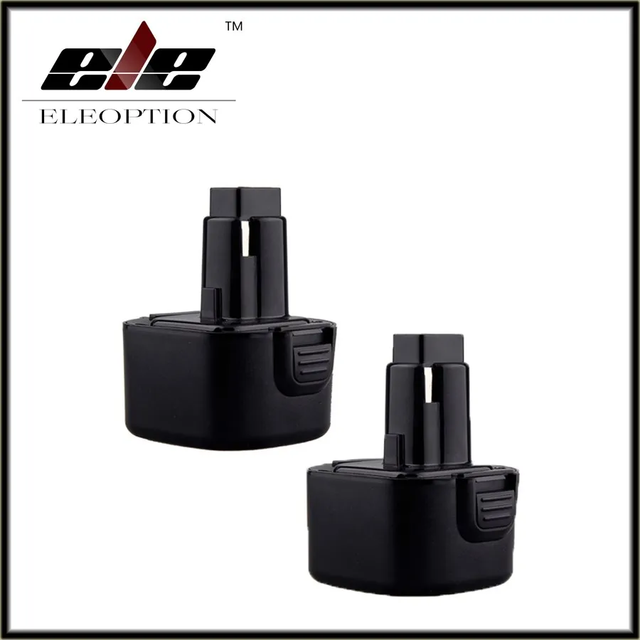 2pcs Eleoption For Dewalt Power Tool Battery 3.0Ah 3000mAh 9.6V Ni-MH DC9062 DE9036 DE9061 DE9062 DW9061 DW9062
2pcs Eleoption For Dewalt Power Tool Battery 3.0Ah 3000mAh 9.6V Ni-MH DC9062 DE9036 DE9061 DE9062 DW9061 DW9062