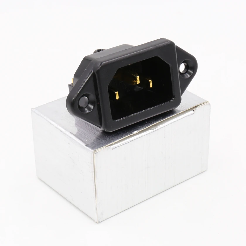 Free shipping one pieces moonsaudio FI-07(G) 24K Gold plated IEC Socket Mains Power Inlet Socket Male Panel Entry Plug HiFi
Free shipping one pieces moonsaudio FI-07(G) 24K Gold plated IEC Socket Mains Power Inlet Socket Male Panel Entry Plug HiFi