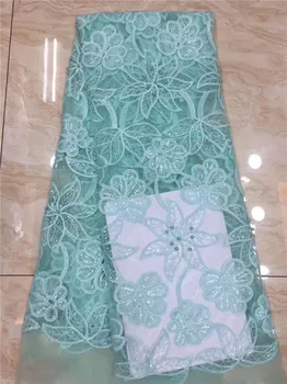 Latest evening dress cloth with beads rench net lace fabric tulle mesh material for evening dress PDN222(5yards/lot)
Latest evening dress cloth with beads rench net lace fabric tulle mesh material for evening dress PDN222(5yards/lot)