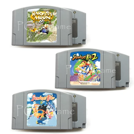 64 bit USA Version Video Game Cartridge Harvest Moon Snowboard Kids 1 2 English Language for NTSC Only
64 bit USA Version Video Game Cartridge Harvest Moon Snowboard Kids 1 2 English Language for NTSC Only