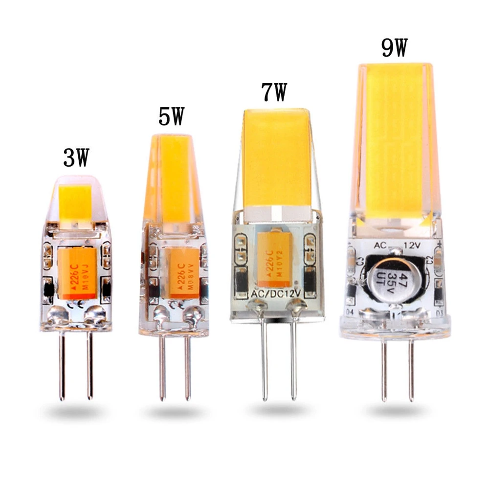 G4 GU4 GZ4 MR11 3W 5W 7W 9W AC 12V COB LED BulbLight Replace Halogen Chandelier Lamp Crystal Chandelier LightsWarm White
G4 GU4 GZ4 MR11 3W 5W 7W 9W AC 12V COB LED BulbLight Replace Halogen Chandelier Lamp Crystal Chandelier LightsWarm White