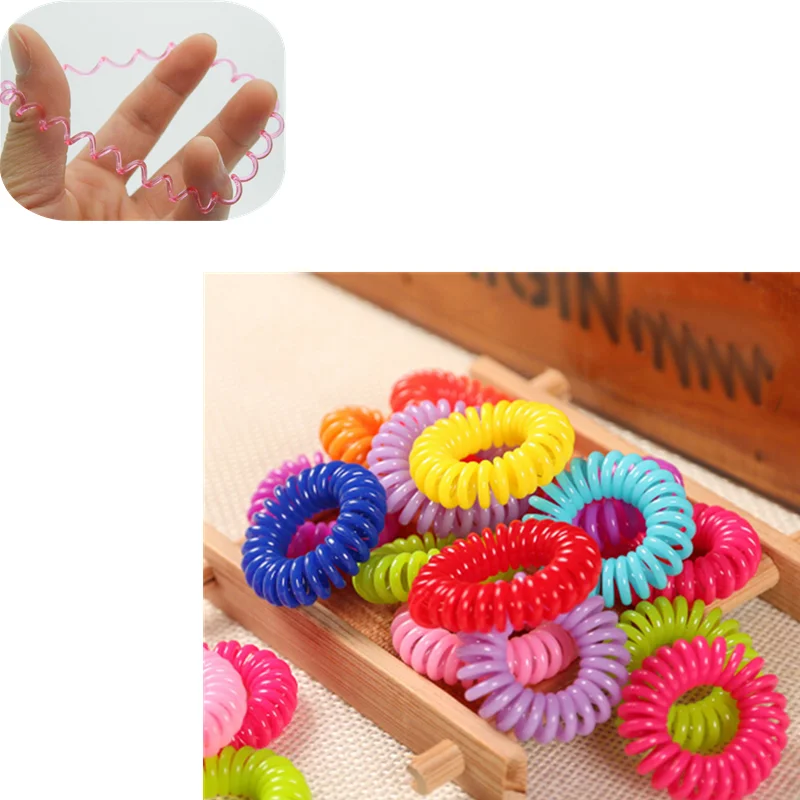 Hair Accessories Spring Gum For Hair Ties No Crease Coil Hair Tie Ponytail Clear Telephone Wire Elastic Hair Bands Plastic 10PCS
Hair Accessories Spring Gum For Hair Ties No Crease Coil Hair Tie Ponytail Clear Telephone Wire Elastic Hair Bands Plastic 10PCS