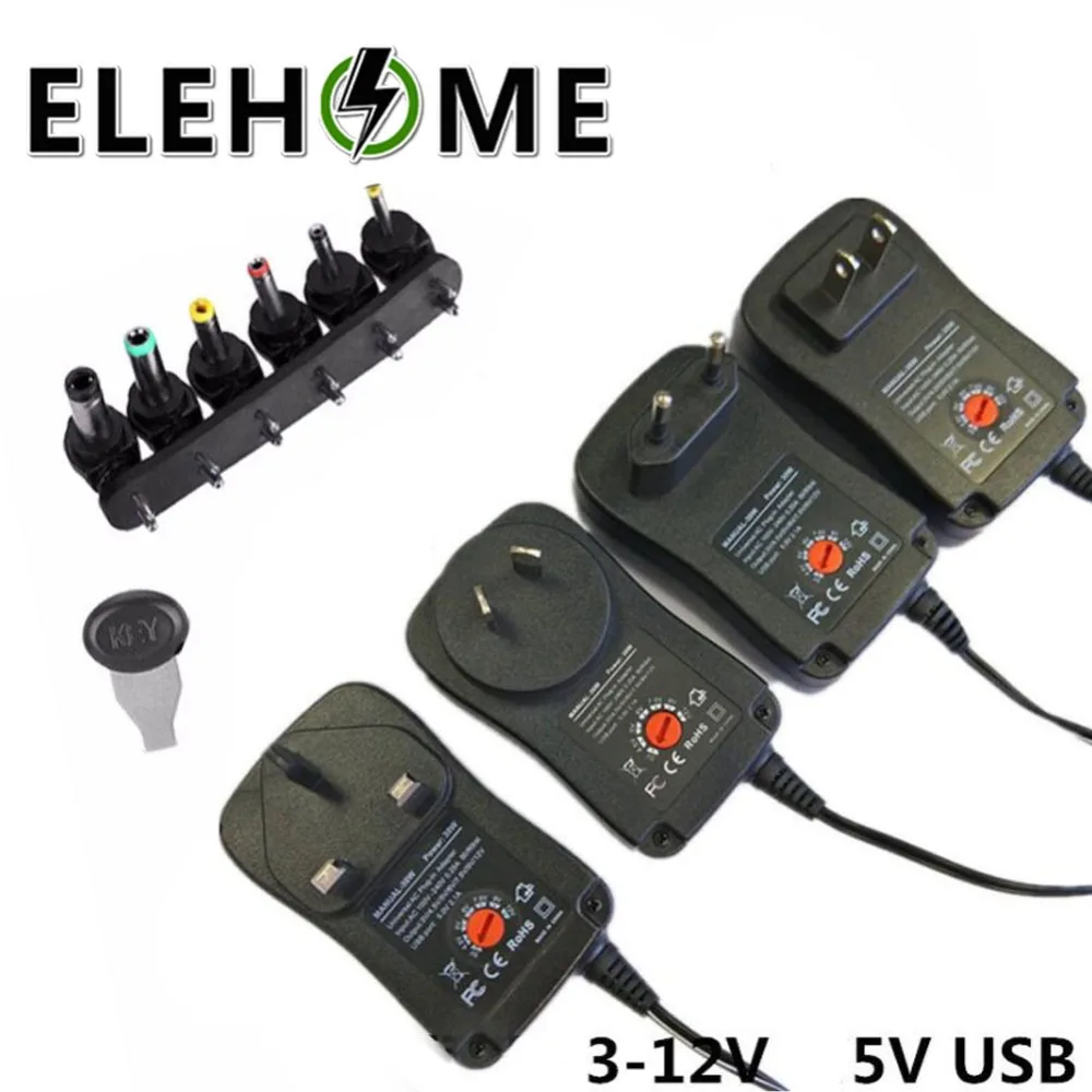 Power Supply Adjustable Universal DC Voltage(3V, 4.5V, 5V, 6V, 7.5V, 9V, 12V) Power Adapter Six Plug EU AUS USA UK Standard XF30
Power Supply Adjustable Universal DC Voltage(3V, 4.5V, 5V, 6V, 7.5V, 9V, 12V) Power Adapter Six Plug EU AUS USA UK Standard XF30