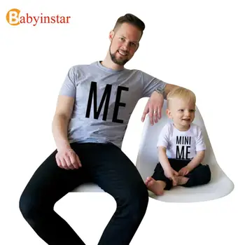 Babyinstar Family Look Summer MINI ME Pattern Men Boy