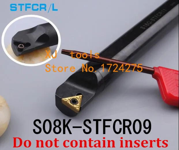 S08K-STFCR09/S08K-STFCL09 , 91 degrees internal turning tool , Lathe Tool boring bar, CNC Turning Tool , Tool Lathe Machine
S08K-STFCR09/S08K-STFCL09 , 91 degrees internal turning tool , Lathe Tool boring bar, CNC Turning Tool , Tool Lathe Machine