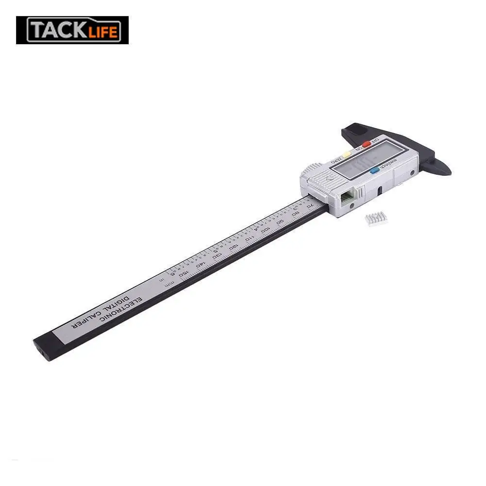 Tacklife LCD 150MM Digital Caliper Gauge Rule Micrometer Measuring Tool 6 Inch Accurate Reading Measurement Tool Standard
Tacklife LCD 150MM Digital Caliper Gauge Rule Micrometer Measuring Tool 6 Inch Accurate Reading Measurement Tool Standard