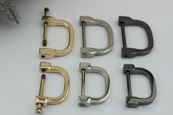 10pcs/lot 3 colors luggage hardware accessories removable screws D buckle / D word buckle
10pcs/lot 3 colors luggage hardware accessories removable screws D buckle / D word buckle