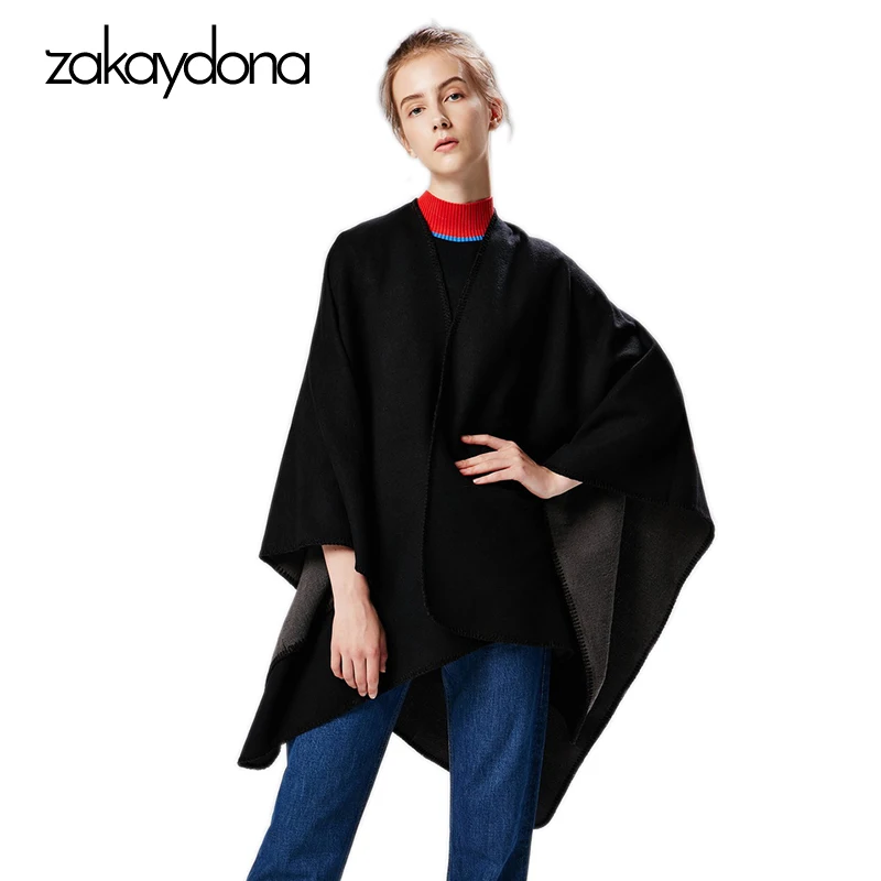 zakaydona Luxury Women Winter Poncho Solid Color Big Shawl Femme Echarpe Black Scarf For Ladies Fashion Ponchos And Capes 5011
zakaydona Luxury Women Winter Poncho Solid Color Big Shawl Femme Echarpe Black Scarf For Ladies Fashion Ponchos And Capes 5011