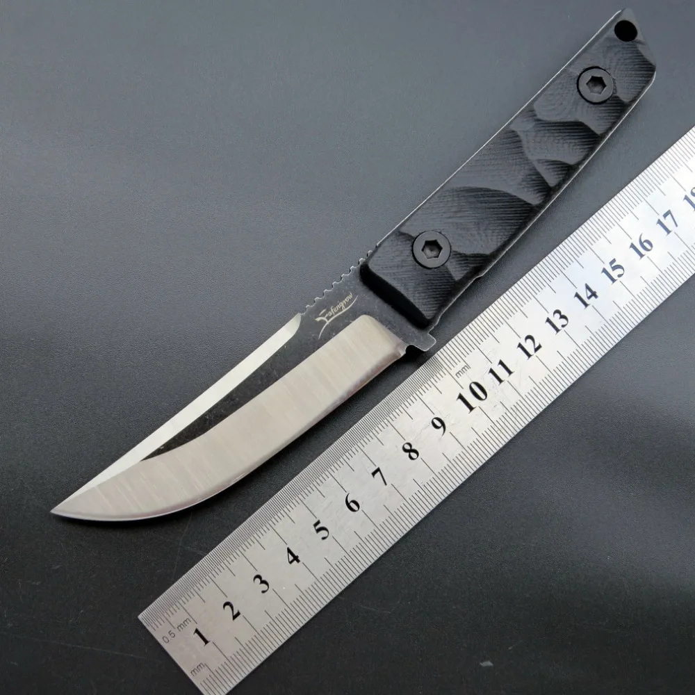 Eafengrow EF101 Fixed Blade Knife 440C Blade+G10 Handle Outdoor Hunting Knife Survival Tactical Knife EDC Tool With Belt Clip
Eafengrow EF101 Fixed Blade Knife 440C Blade+G10 Handle Outdoor Hunting Knife Survival Tactical Knife EDC Tool With Belt Clip