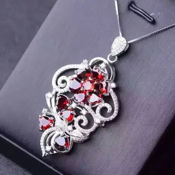 natural garnet pendants 925 sterling silver natural red gem hollow Pendants luxury fine jewelry for women send necklace
natural garnet pendants 925 sterling silver natural red gem hollow Pendants luxury fine jewelry for women send necklace