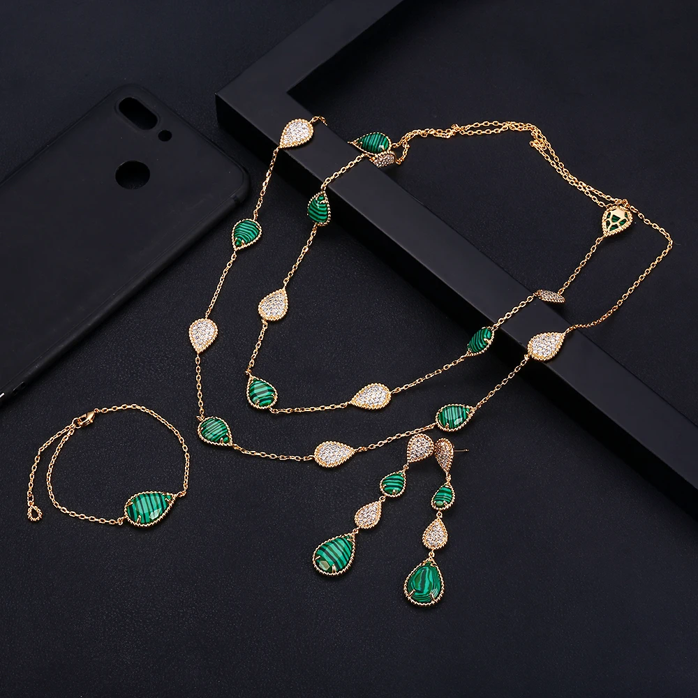 janeklly trendy Wedding Necklace Earrings For Women Accessories Full Cubic Zirconia Bridal Jewelry Sets pendientes mujer moda
janeklly trendy Wedding Necklace Earrings For Women Accessories Full Cubic Zirconia Bridal Jewelry Sets pendientes mujer moda