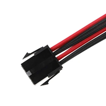 CPU 8Pin ATX Power Supply Female to Male Power Extension Cable Black Red Sleeved Drop Shipping Support
CPU 8Pin ATX Power Supply Female to Male Power Extension Cable Black Red Sleeved Drop Shipping Support