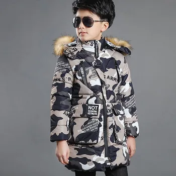 New Jacket Boys Winter Camouflage Hooded print warm coats Jongens Winterjas Boys Winter Jacket 7WT029
New Jacket Boys Winter Camouflage Hooded print warm coats Jongens Winterjas Boys Winter Jacket 7WT029