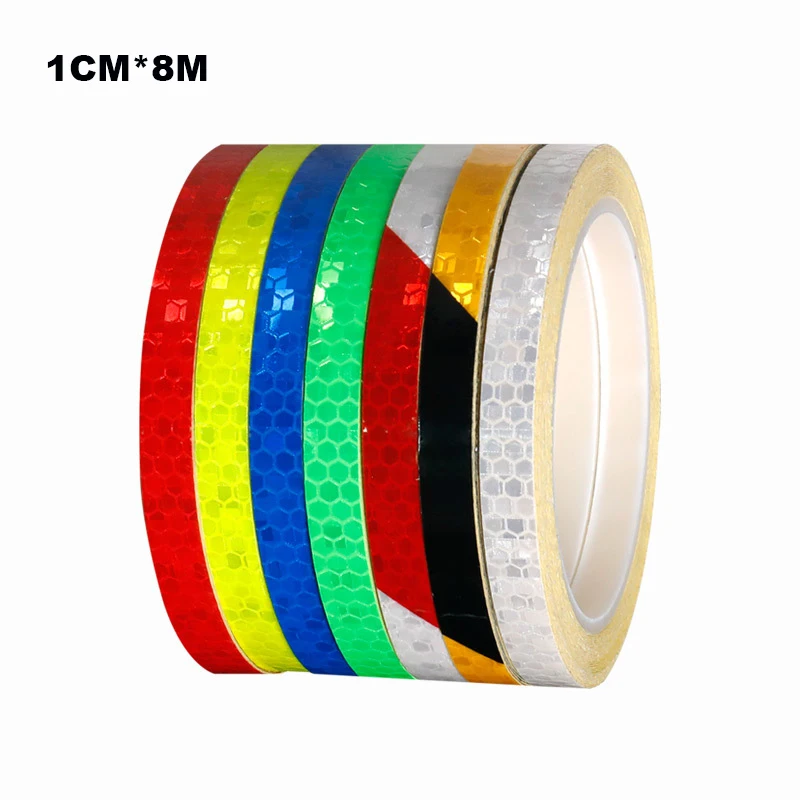 Bike Stickers Reflective 1cm*8m Bicycle Sticker Waterproof MTB Bike Wheel Safety Adhesive Tape Bike Warning Strip Bicycle Parts
Bike Stickers Reflective 1cm*8m Bicycle Sticker Waterproof MTB Bike Wheel Safety Adhesive Tape Bike Warning Strip Bicycle Parts