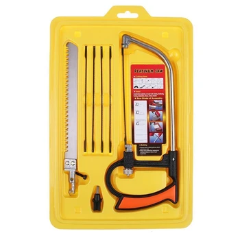 8 in 1 Magic Saw Multi Purpose Hand DIY Steel Saw Metal Wood Glass Saw Kit 6 Blades Woodworking Metalworking Model Hobby Tool
8 in 1 Magic Saw Multi Purpose Hand DIY Steel Saw Metal Wood Glass Saw Kit 6 Blades Woodworking Metalworking Model Hobby Tool