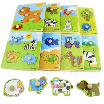 Adjustable Colorful 4 Shape Baby Kids Educational Brick Wooden Animal Puzzle Toy Style Send Randomly-M18
Adjustable Colorful 4 Shape Baby Kids Educational Brick Wooden Animal Puzzle Toy Style Send Randomly-M18